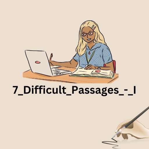 7_Difficult_Passages_-_I